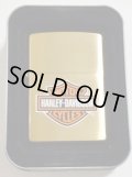  ★USA HARLEY-DAVIDSON ２０００年 ２月 SOLID BRASS ブラッシュブラス ZIPPO！未使用品