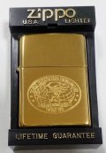 ★米海軍！USS RONALD REAGAN CVN-76 原子力大空母 ２０００年１１月 HP Solid Brass Zippo！新品