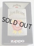 ☆JIM BEAM！ジム・ビーム 人気の・・バーボン・ウイスキー Street  Chrome Zippo！新品