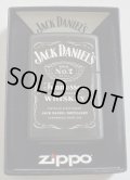 ☆Jack Daniel's！人気のウィスキー ジャック・ダニエルズ！Old No.７ ２０２２年 渋い艶消し Black Matte Zippo！新品