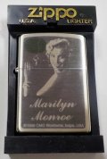 ★マリリン・モンロー！Marllyn monroe １９９８年３月製 銀加工 ZIPPO ★展示品