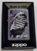 ☆アポロ１１号！１９６９年７月２０日 月面着陸 偉大な一歩 MOON FOOT ２０１４年 USA ZIPPO！新品