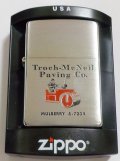 ★重機 舗装ローラー車！ZIPPO社 復刻 オールドデザイン 企業物 ２００７年 ＃２００ ZIPPO！新品