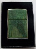 ★ROSEART！米国ローズアート社 両面 Wood Emerald（エメラルド）２００７年 ZIPPO！新品