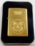 ☆米軍 COAST GUARD 沿岸警備隊トレーニングセンター ２００３ Solid Brass Zippo！新品