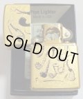 ☆パイプ用 ジッポー！PIPE DESIGN ２００５年 インサイドもゴールド  GOLD DUST ZIPPO！新品
