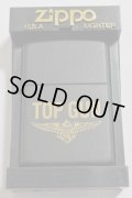 ☆TOP GUN！トップガン（米海軍戦闘機兵器学校）２０００年１月製 全面ブラック USA ZIPPO！新品