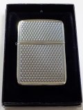 ☆渋い！１９４１モデル  Grill Pattern 両面デザイン彫刻 Antique Silver ２０１５年 Zippo！新品