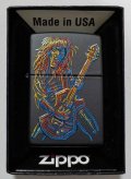☆迫力の・・ギタープレイヤー ☆ Guiter Player ☆ USA  BLACK  ZIPPO！新品