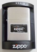 ★ZIPPO ライセンス・プレート  Mortor Sports デザイン ＃２００ ２００３年４月 ZIPPO！新品