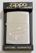 ☆１９９１年５月 製 ダイアゴナルライン！全面シルバー銀加工！VINTAGEデザイン ZIPPO！新品