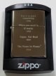 ☆Zippo社 歴代ライター標語（１９９８年〜２００６年）２００７年 Black Ice Zippo！新品