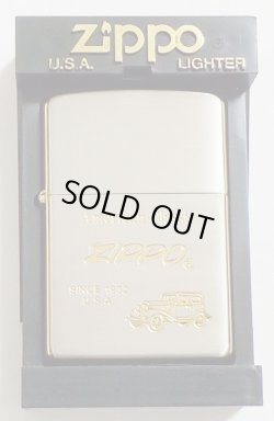 画像1: ☆American Classic！クラシックカー・ シルバー＆ゴールド ２０００年５月 コンビ ZIPPO！新品