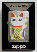 ☆和柄！開運 招福！招き猫 Maneki Neko ☆ ２０２３ USA  ZIPPO！新品