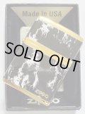 ☆豪華！BLACK MARBLE！4面連続加工 ZIPPO LOGO！高級感あふれる・・GOLD ZIPPO！新品