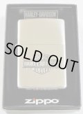 ☆HARLEY-DAVIDSON！ロゴデザイン ２面加工 シルバーいぶし ２０２２年 JAPAN MODEL ZIPPO！新品