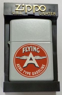 画像1: ★ガソリン★ FLYING A！AERO TYPE GASOLINE １９９９年８月 ZIPPO！新品