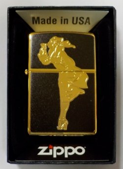 画像1: ☆豪華 ウィンディ！ WINDY Gold Series 輝く ゴールド＆BLACK  両面フルカラー２０２３年 ZIPPO！新品