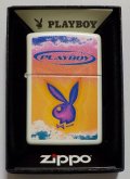 ☆PLAYBOY！人気の・・プレイボーイ ラビッドへッド  色鮮やか  White Matte Zippo！新品A