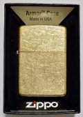 ☆金色に輝く・・アーマー！Armor Tumbled Brass タンブルブラス  ２０２２年１１月 USA ZIPPO！新品
