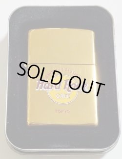 画像1: ★ハードロックカフェ東京！ Hard Rock CAFE TOKYO ２００２年４月 Solid Brass Zippo！未使用品