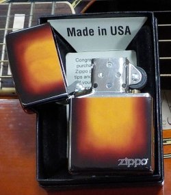 画像1: ☆ギターで人気の・・サンバーストカラー！SUNBURST 両面デザイン ２０２３年 ZIPPO！新品