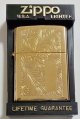 ☆伝統の・・ベネチアン 両面柄！★輝く・・GOLD  PLATE １９９９年１０月 ZIPPO！新品