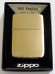 ★１９４１ Replica Brushed Solid  Brass 真鍮ケース ２０２２年 新ボトム １９４１REPLICA 刻印モデル ZIPPO！新品