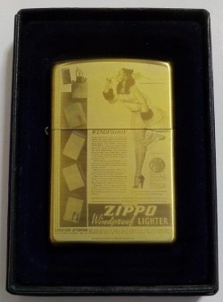 画像1: ☆Windy オールドデザイン！１９３７年 ZIPPO社広告ポスター柄 ２００５年１０月 ZIPPO！新品