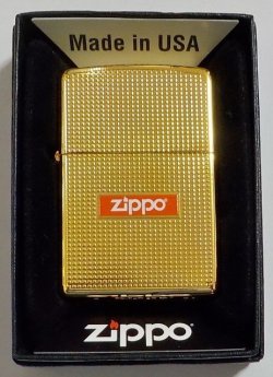画像1: ☆豪華！輝く・・ゴールドカラー 繊細な両面 DOTデザイン＆LOGO ２０２３ ZIPPO！新品