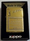 ★GUARANTEE（保証書）★ドランカー＆WINDY２面連続加工 エッチング ＆ブラスいぶし２０２３年 ZIPPO！新品