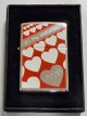 ♡バレンタインDAY！Be My Valentin ハートがいっぱい！２０００年１０月 ZIPPO！未使用品