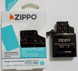 画像1: ★★ZIPPO ガスライター ★インサイドユニット！BLACK バージョン 新品！(ガスなし）