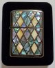 ☆☆豪華アーマー！ベネチアンテイストシェル 両面天然貝 ２００４年１月 ブラック ARMOR ZIPPO！新品
