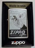 ☆復刻！オールドデザイン！ZIPPO広告アート ２０２４ USA ZIPPO！新品B