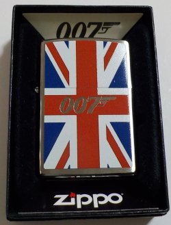 画像1: ☆００７！JAMES BOND！２０２５年 英国ユニオンジャック ＃２００ USA  NEW  ZIPPO！新品