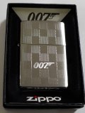 ☆００７！JAMES BOND！２０２５年 繊細な彫刻 ＃２００ USA  NEW  ZIPPO！新品