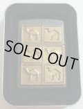 ★キャメル！CAMEL １９９０年代 ６Camel  ブラッククラックル ZIPPO！新品