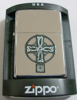 画像1: 米国限定！CROSS　十字架　クロス・デザイン　２００４年 ZIPPO！新品