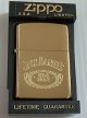 ★JACK DANIEL'S！１９９３年 ３月 ジャック・ダニエル 真鍮 Solid Brass Zippo！未使用品