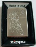 ☆虎！和柄　渋い・・銀古美＆エッチング加工　ＺＩＰＰＯ！新品