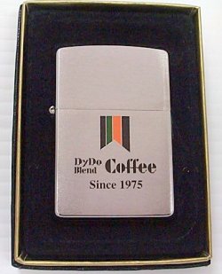 画像1: ダイドー・コーヒー！DyDo Blend Coffee オリジナル ２００４年 ZIPPO！新品。