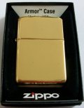 ＃１６９ アーマー生地厚！Armor High Polish Solid Brass 真鍮無垢 鏡面 Zippo！新品