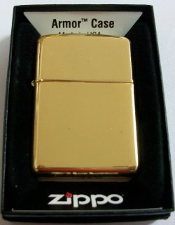 画像1: ＃１６９ アーマー！Armor High Polish Brass 真鍮無垢 鏡面 ２０２０年１月（A）ZIPPO！新品