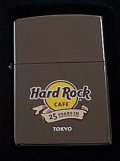 ☆ハードロックカフェ 日本上陸２５周年 東京 限定１００個 ５５番 ２００８年 ZIPPO！新品