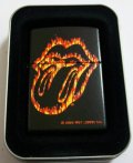 ☆ローリング・ストーンズ！ROLLING STONES ２００５年 ブラック ZIPPO！新品B