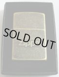 ★渋い！アンテイーク・ブラス ＺＩＰＰＯロゴ ＳＴＡＭＰ 盛り上げ ２０１５年 ＺＩＰＰＯ！新品。
