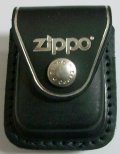 ☆米国ジッポー社 革製 ZIPPOライター用ケース 黒 クリップタイプ！新品