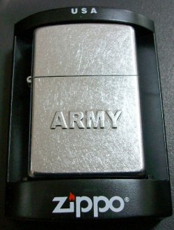画像1: ★米軍！ARMY 陸軍 STAMP ２００６年 ストリートクローム ZIPPO！新品