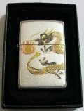 龍！伝統工芸 電鋳プレート貼 和柄 ２００７年 ＃２００ ZIPPO！新品